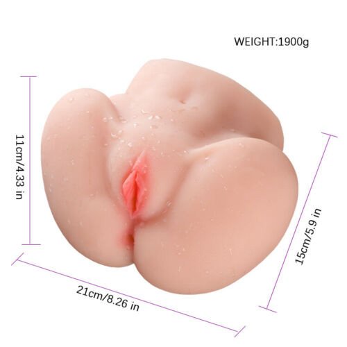 Masturbador Masculino 3D Realista Carne Vagina Coño Muñeca Sexual Juguetes Sexuales Adultos