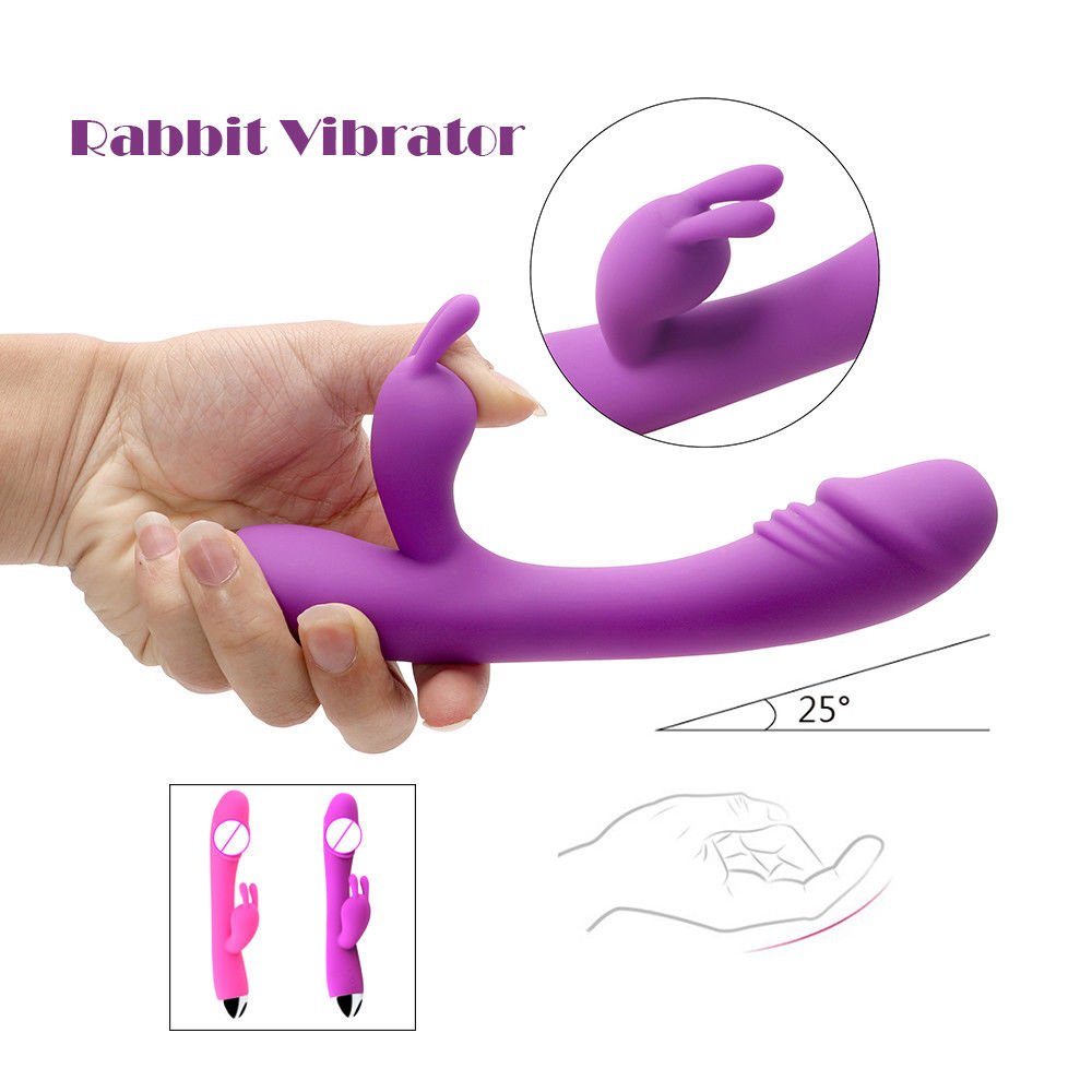 Multi Speed USB Rechargeable Rabbit Vibrator