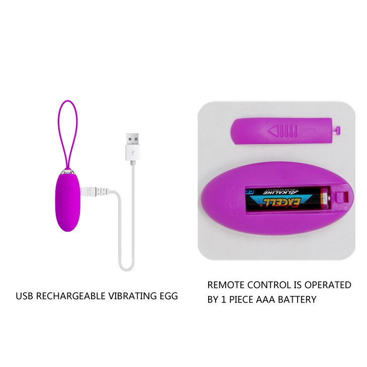 12 Speed Silicone USB Charging Vibrating Eggs