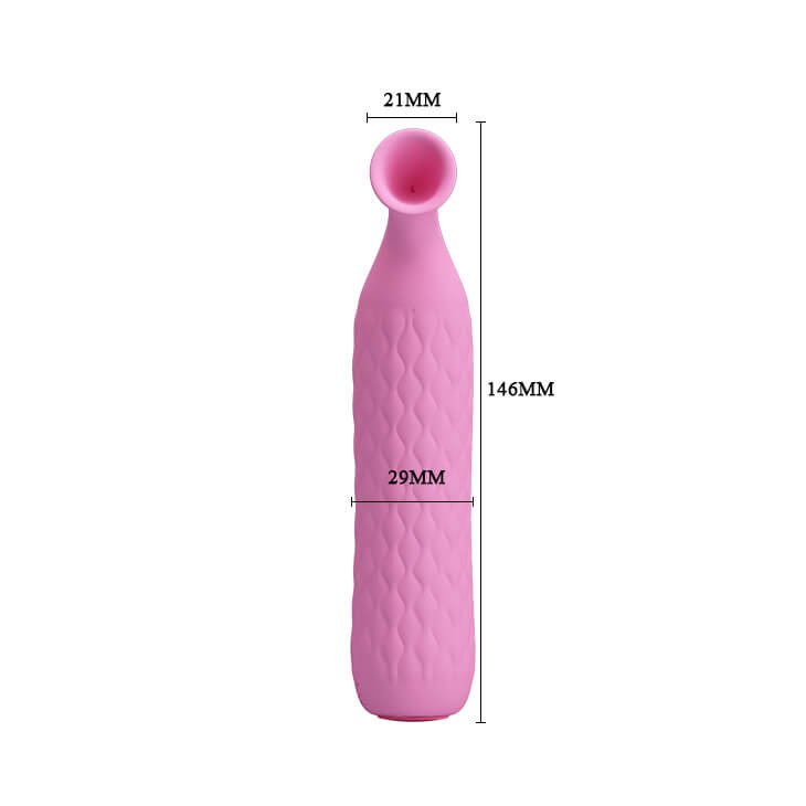Wholesale 12-Function of Sucking USB Rechargeable Suction Vibrator