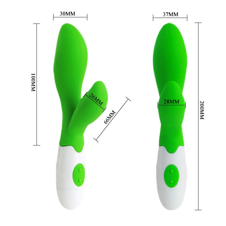 30 Speed Vibrator In Green