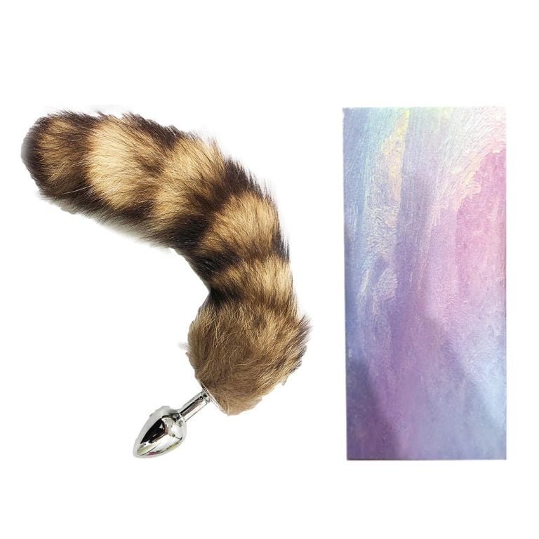 Tail Anal Plugs Faux Fox Tail Butt Plug