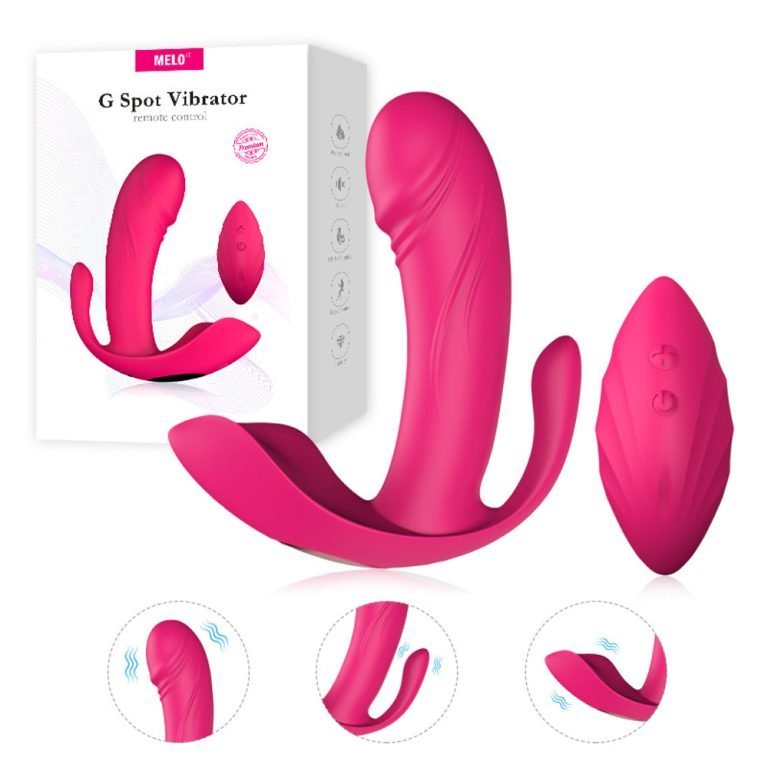 Invisible wearable massage vibrator