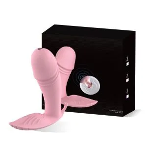 12 Speed Silicone Strap-on Vibrator