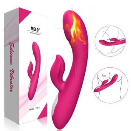 Double Motor Heating Vibrator