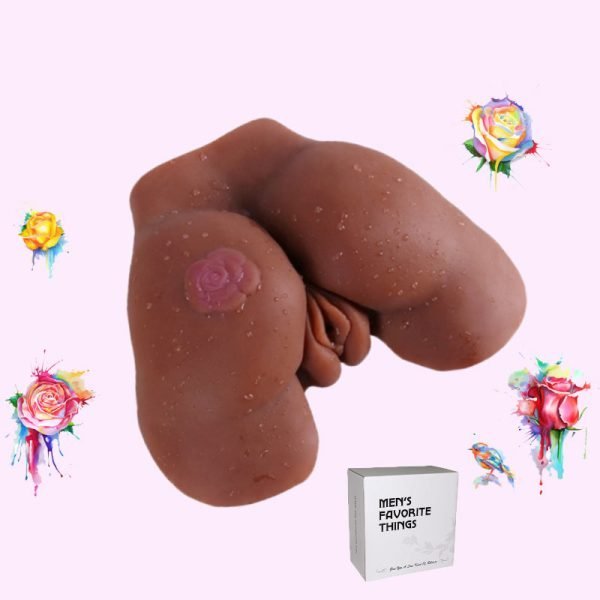 Dark Skin Male Masturbator Realistic Big Butt