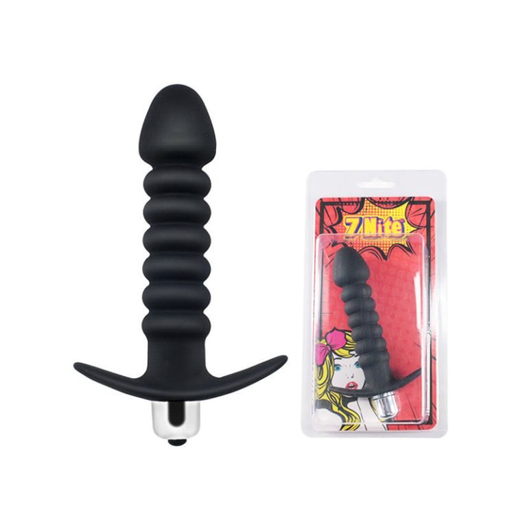 Anal Beads Plug Vibrating Dildo