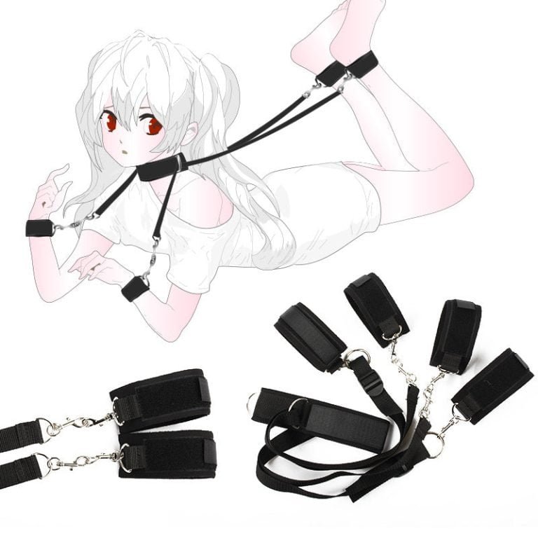 Handcuffs Strap Rope Restraints System Set Sexy Game