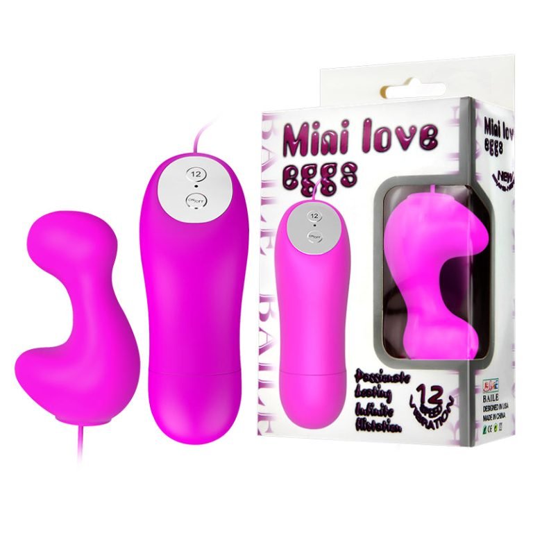 12 Speed G-Spot Silicone Vibrator Egg