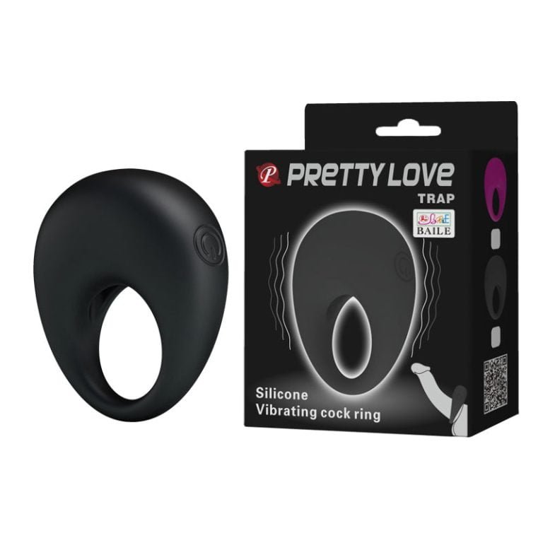 Soft Amazing Silicone Vibrating Cock Ring