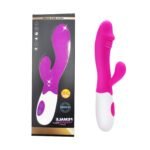 Dual Vibrator Clitoral Stimulator Vibrating Dildo