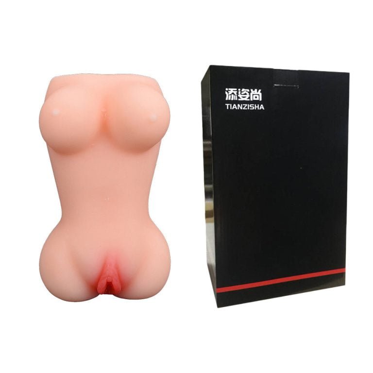 Male Masturbator Pocket Pussy Realistic Vagina Mini Flesh Light