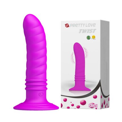 10 Speed Super Suction Full silicone Anal Vibrator