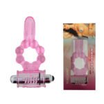 10 Speed Vibrating Penis Ring Tongue Bullet Vibrator Cock Ring