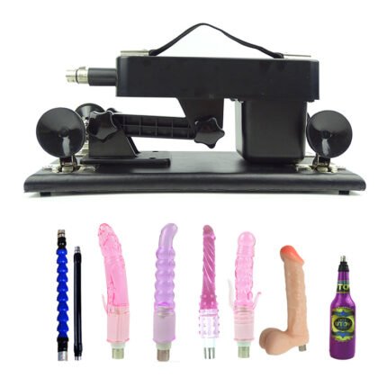 Automatic Masturbation Sex Machine Set Black