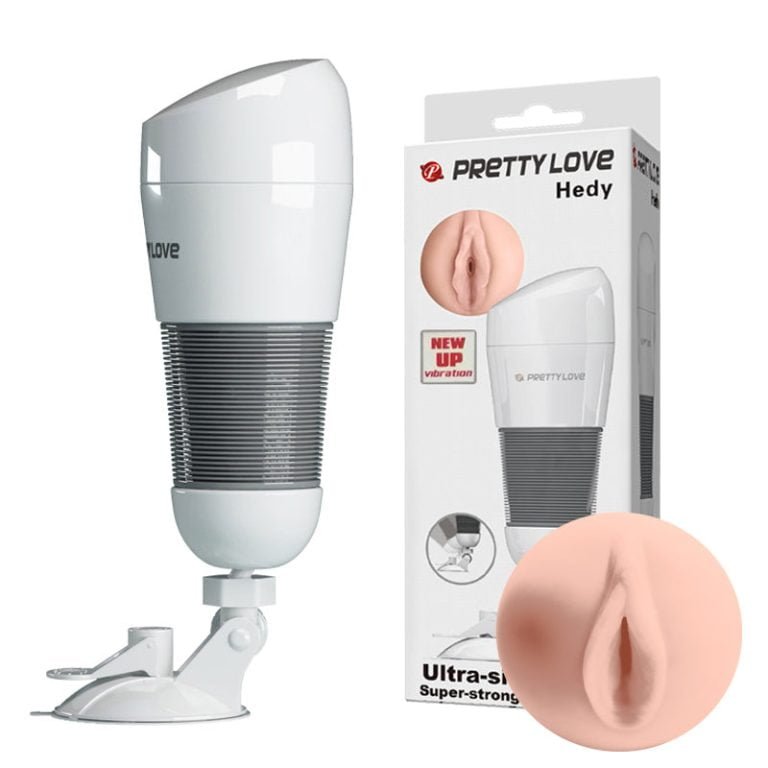 Vibrating Suction Base Masturbator Cup