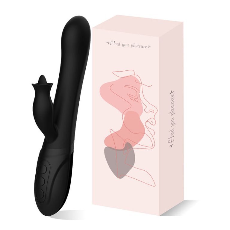 12 Frequency G-Spot Tongue Licking Vibrator