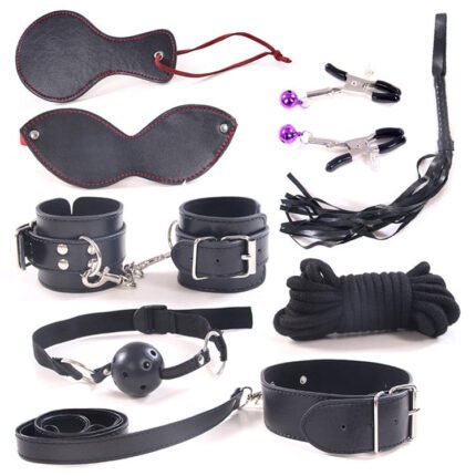 8pcs SM Bondage Restraints Set Kit