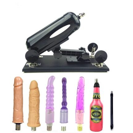 Black Electric Sex Machines Set