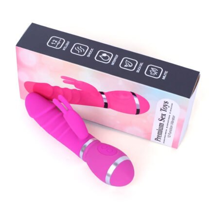 12 Speeds Rabbit Double Vibrator