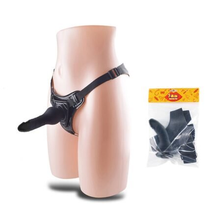 Fantasy Unisex Strap-On Dildo in Black