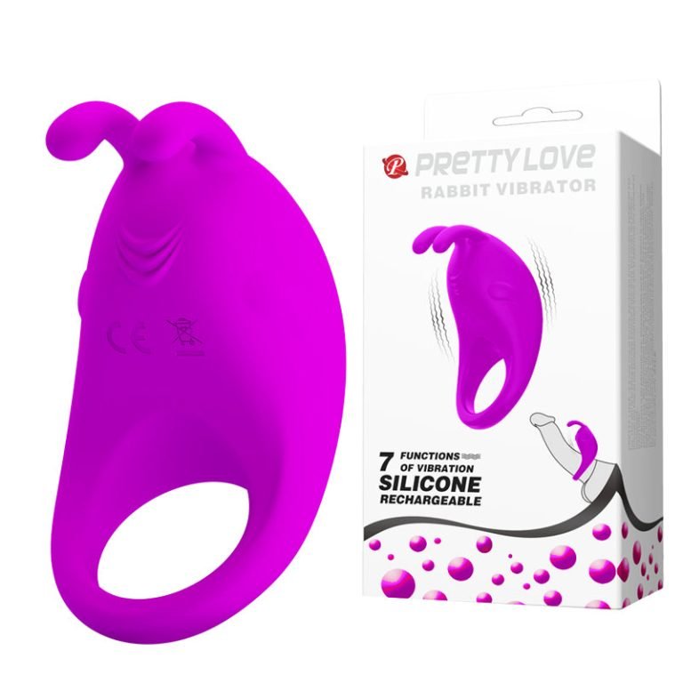 7- Function Vibrations Silicone Cock Ring