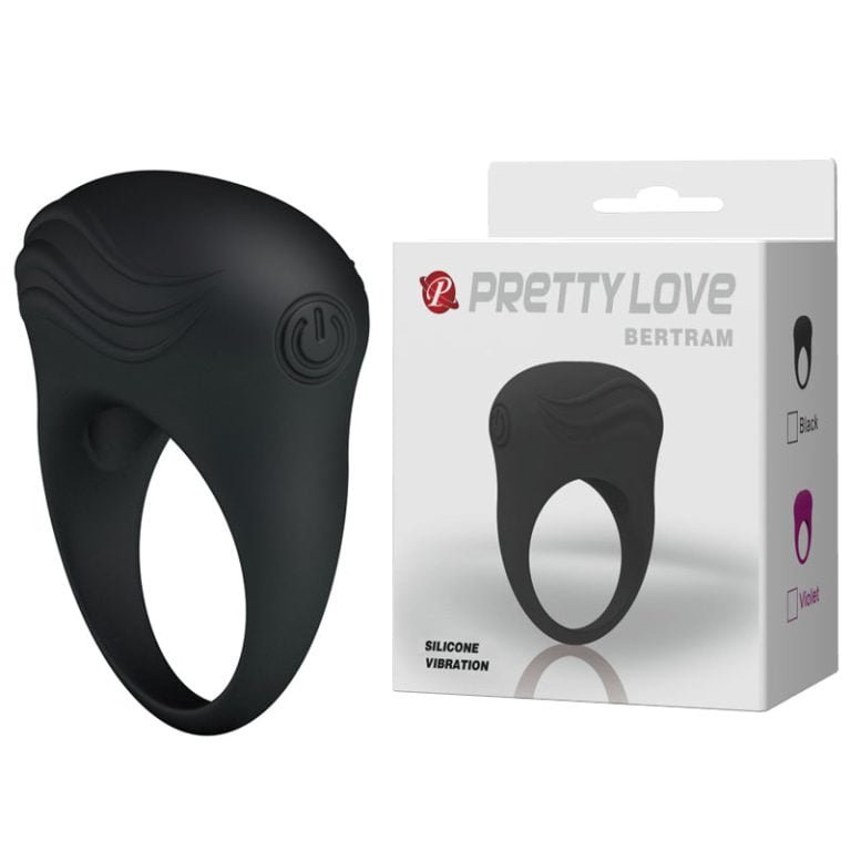 Vibrating Stretchy Silicone Cock Ring Vibrator