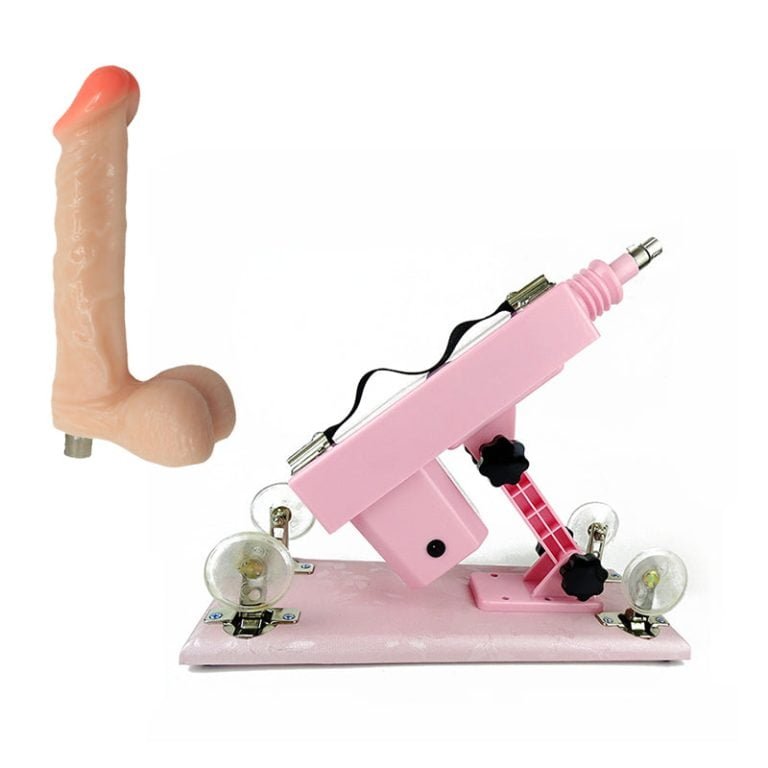 Women Pink Sex Machine with Standard Dildo