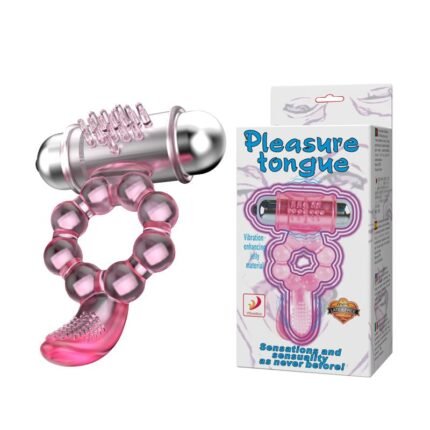 Vibrating Cock Ring In Pink