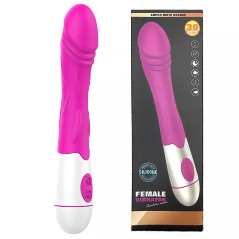 Vibrating Dildo Silicone Vibrator Female G Spot Massager