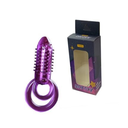 Lock the male penis vibration ring