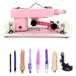 Powerful Sex Machine Pink with Attachments