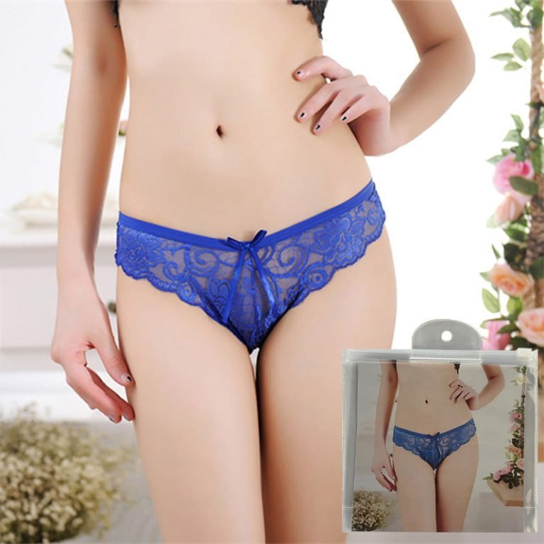 Lace Low Waist Transparent Seamless Panties