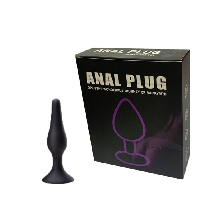 Silicone Suction Cup Anal Plug Butt Plug