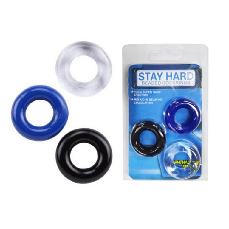 3 PCS Silicone Delay Ejaculation Rings