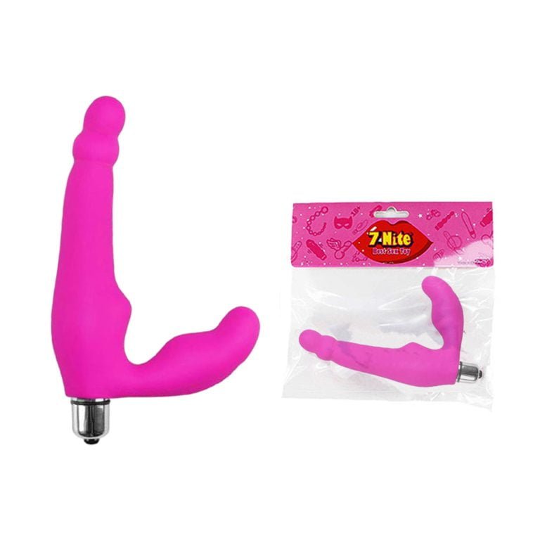 Strapless Strapon Dildo Vibrator G-Spot Massager