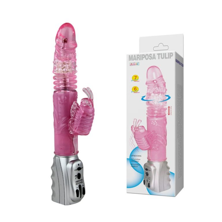 7 Speed Vibrating Rabbit Dildo