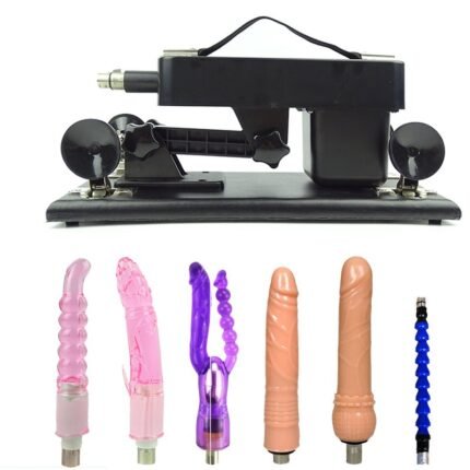 Black Automatic Sex Machines 6 Attachment