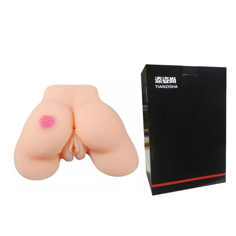 Male Masturbator Lifelike Vagina Pussy Flesh Light Doll Realistic Butts