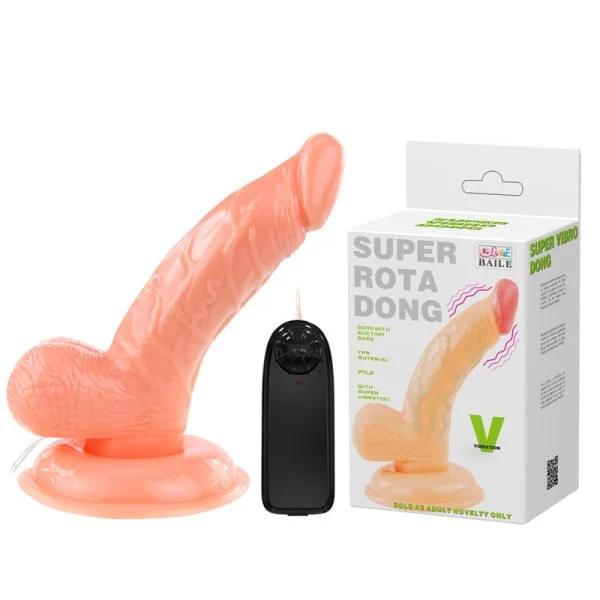 Vibrating Realistic G-Spot Cured Dildo