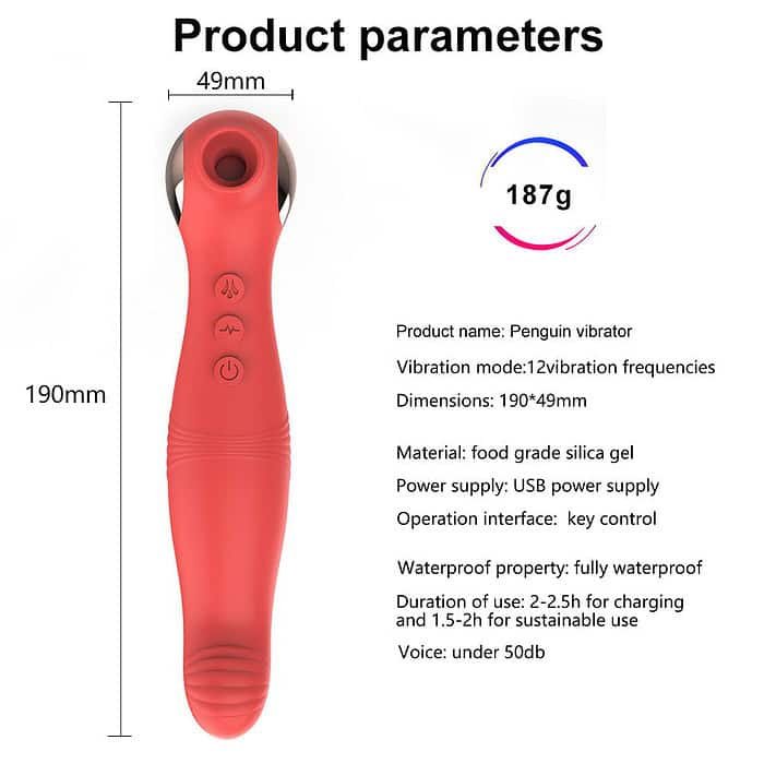 Penguin Sucking Clitoris Vibrator - Image 6