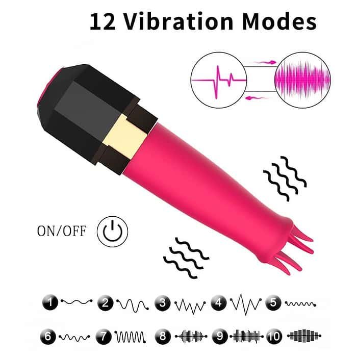 12 Speed Lipstick Bullet Vibrator - Image 3