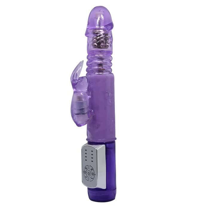 12 Speed Rabbit Vibrator In Purple - Image 2