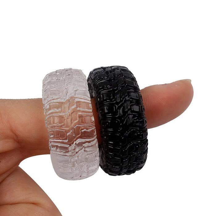 Tire Type Silicone Delay Ejaculation Cock Ring - Image 4