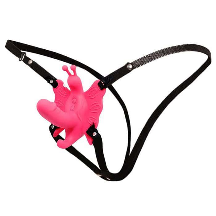 10 Speed Vibrations Butterfly Strap-on Dildo - Image 3