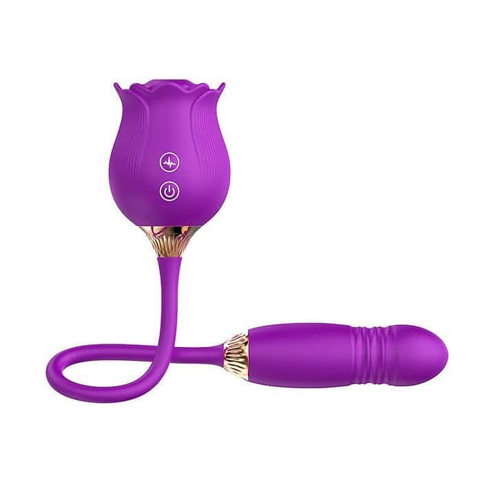 12 Frequency Rose Clitoral Sucking  Jumping Egg - Image 6