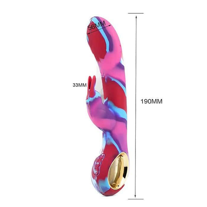 Silicone G-Spot Rabbit Vibrator - Image 6