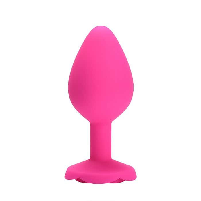 Rose Silicone Anal Plugs (L) - Image 3