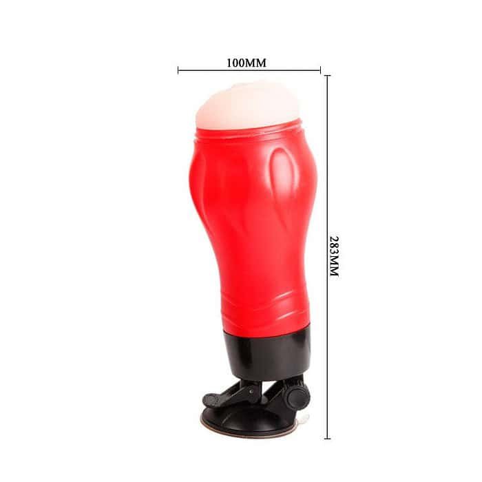 12 Speed Suction Cup Pocket Pussy - Image 4