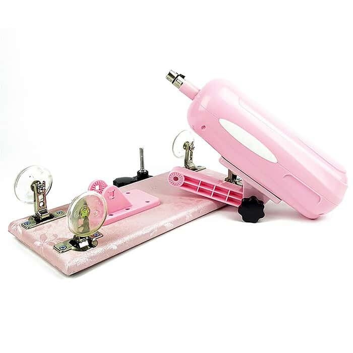 Powerful Sex Machine Pink with 5 Dildo - Image 9
